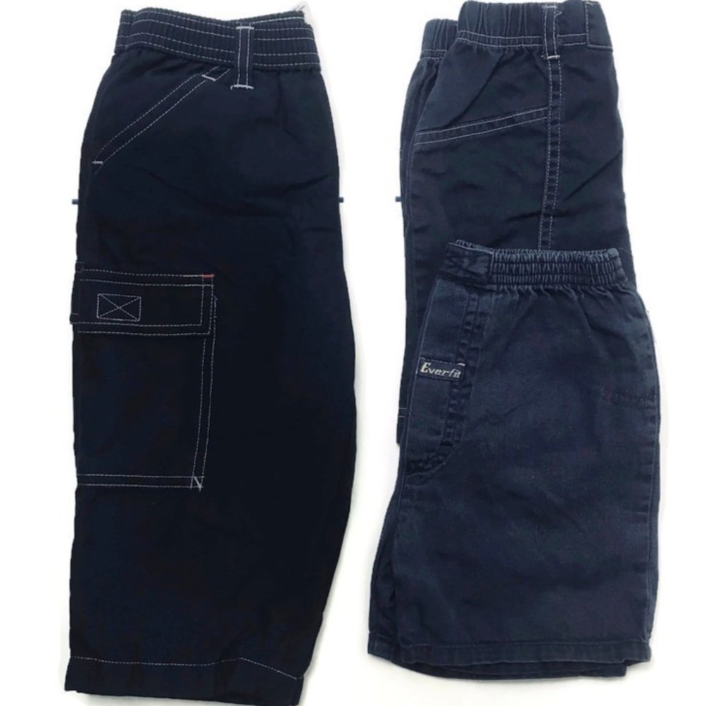 Boy Pants Set (3pc Lot)2 Shorts & 1 long Jeans Size 18 mts - 24mts